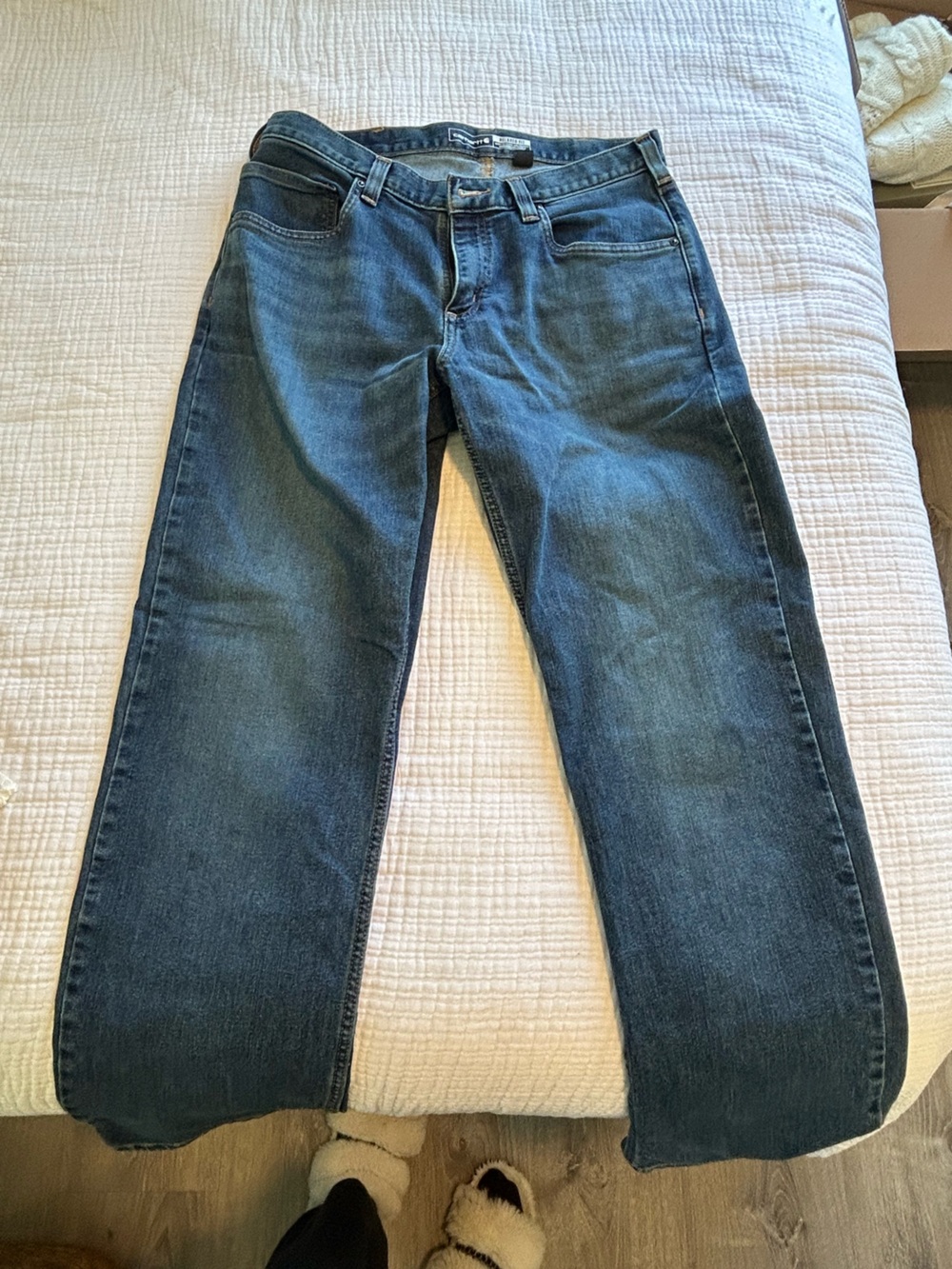 Carhartt Men's Straight Leg Blue Jeans